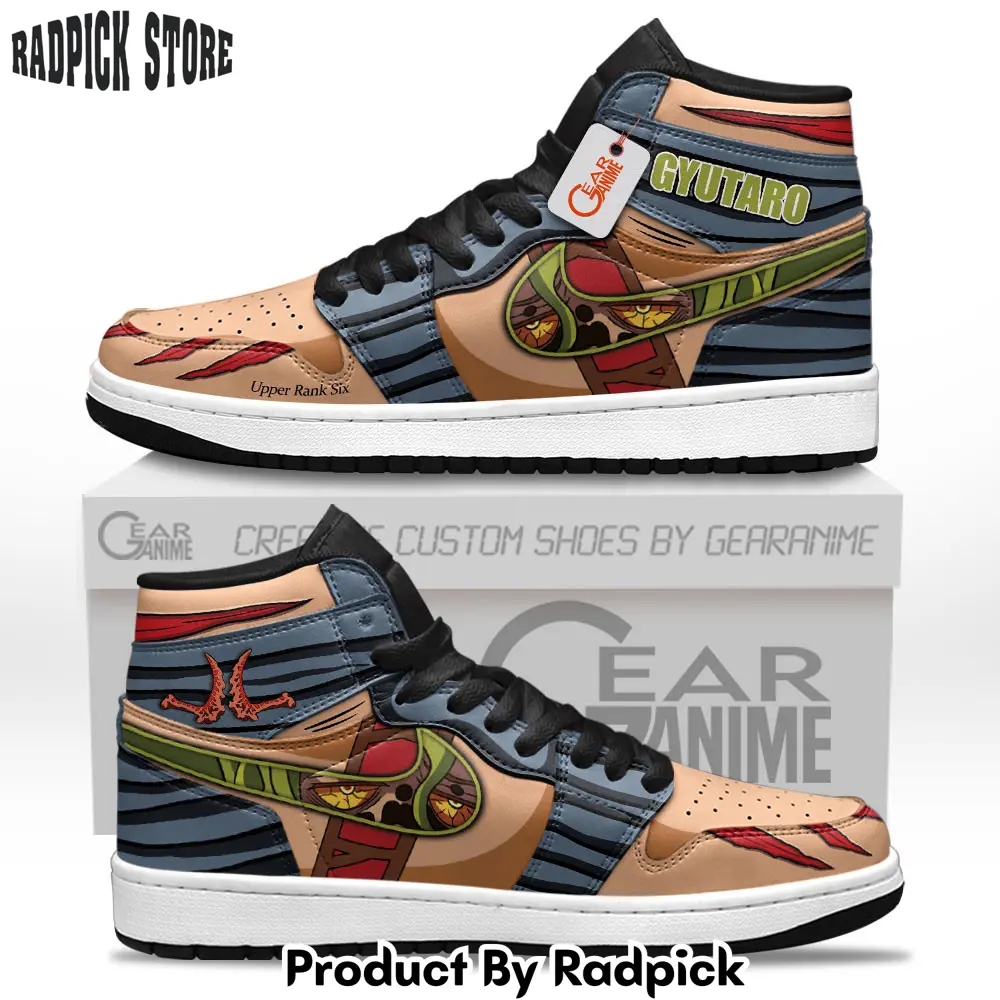 Gyutaro air jordan high topsneakers personalized shoes  rp0245500